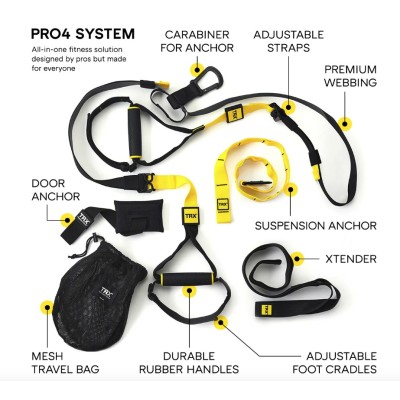 TRX Pro 4 Suspension Trainer TRX Pro 4 Suspension Trainer