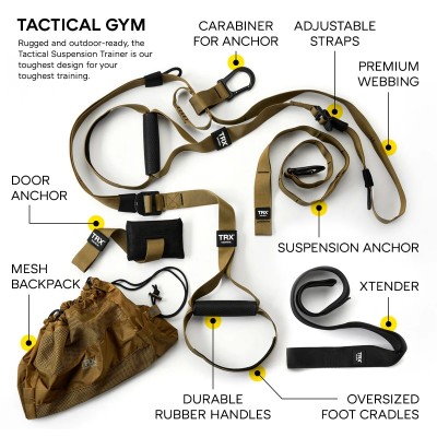 TRX® TACTICAL GYM - Sistema di allenamento funzionale in sospensione TRX® TACTICAL GYM - Sistema di allenamento funzionale in sospensione