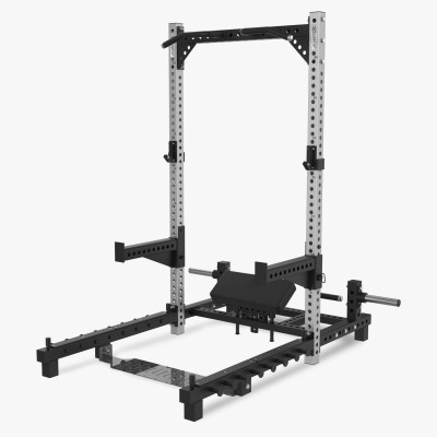 Stazione Multifunzionale Squat, Hip Thrust e Power Tower