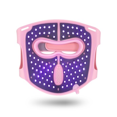 Maschera LED Viso 4D Fototerapia Anti-Age | Trattamento Acne e Collagene