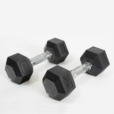 TRX® Hex Rubber Dumbbells - Manubri Palestra